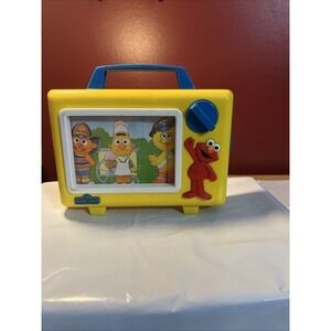 Vintage Sesame Street TV Music Box Elmo ERNE COOKIE MONSTER Read More